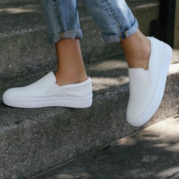 steve madden gills slip on platform sneaker